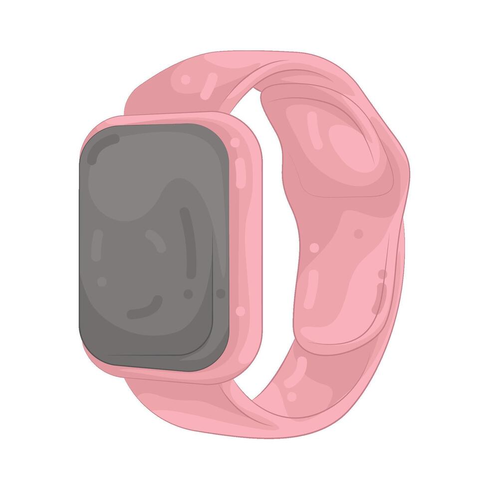 Illustration of Smartwatch vector