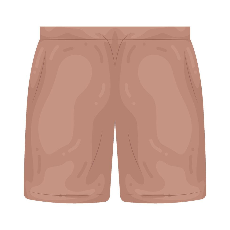 Illustration of women Shorts vector