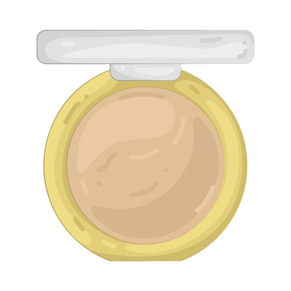 compact powder illustration vector
