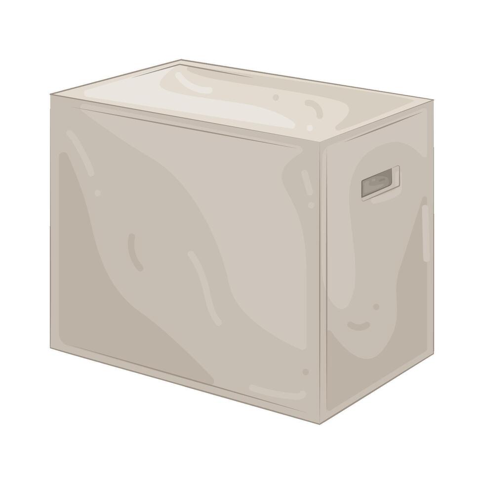 Illustration of plyo box vector
