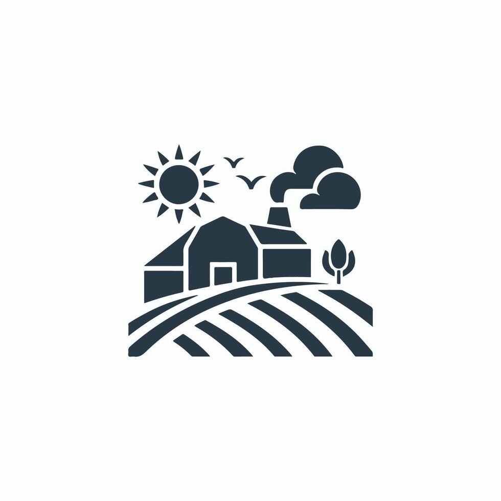 Farm Symbol Logo vector