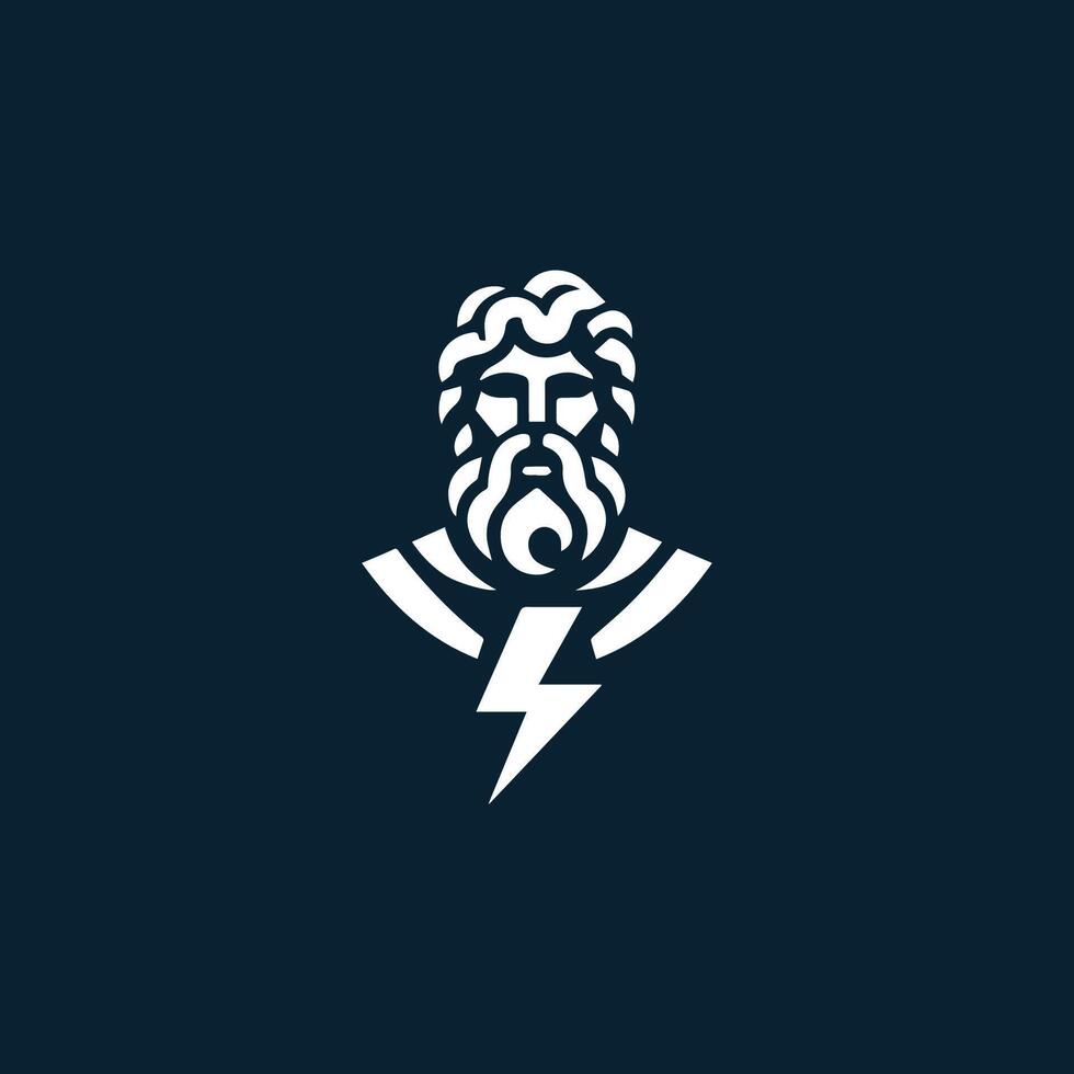 a logo for a company that sells lightning rods vector