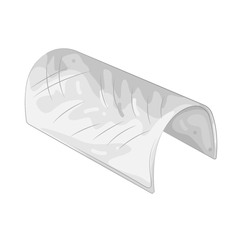 Illustration of heat shield vector
