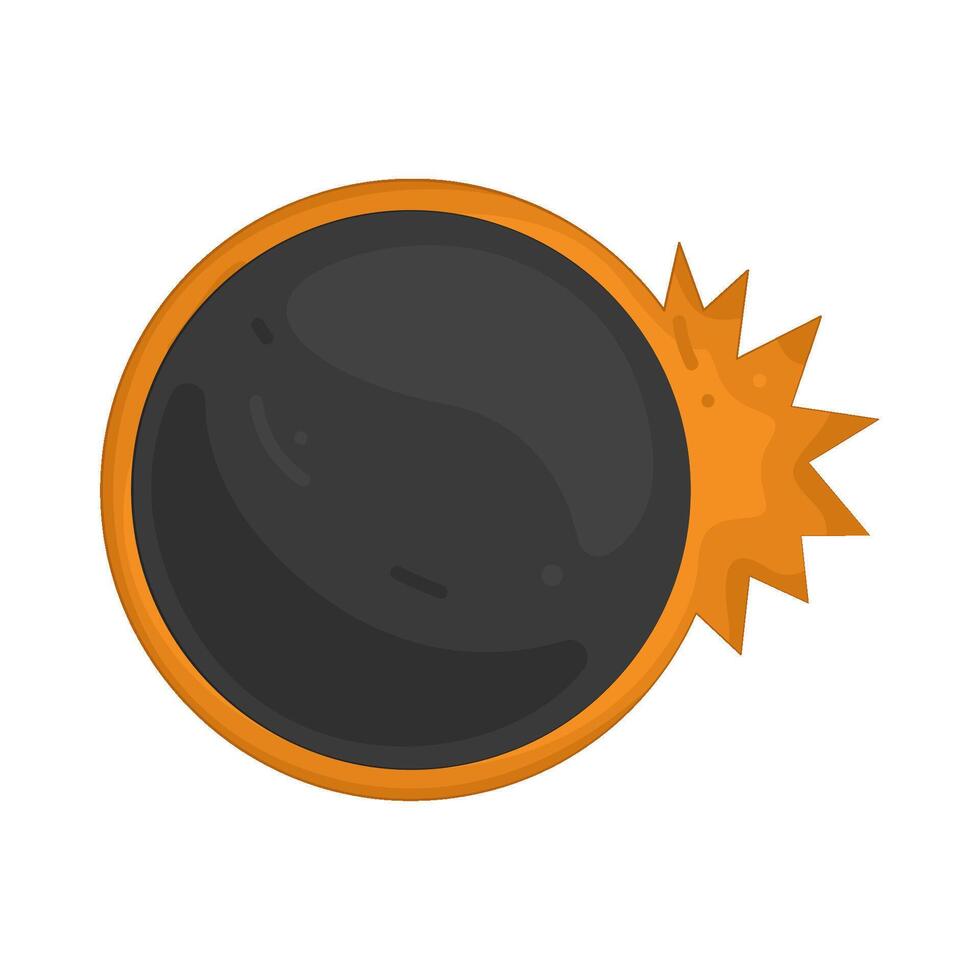Illustration of eclipse vector