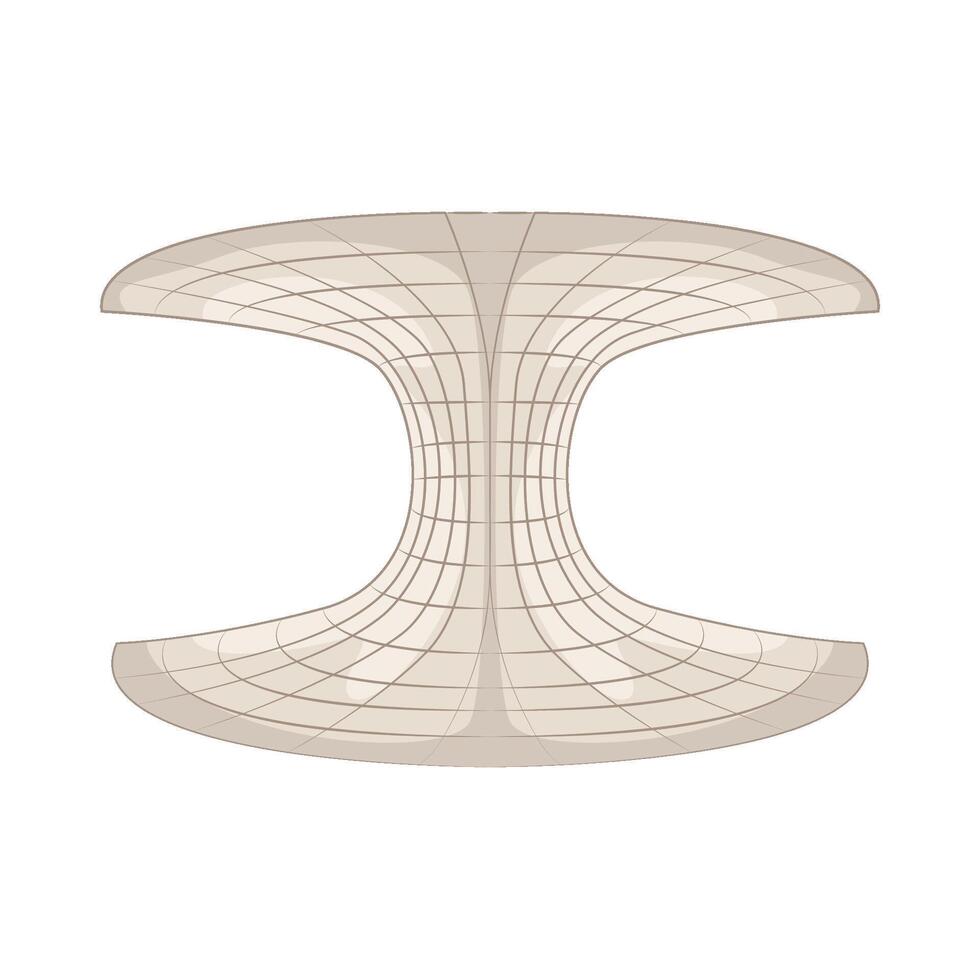 Illustration of wormhole vector