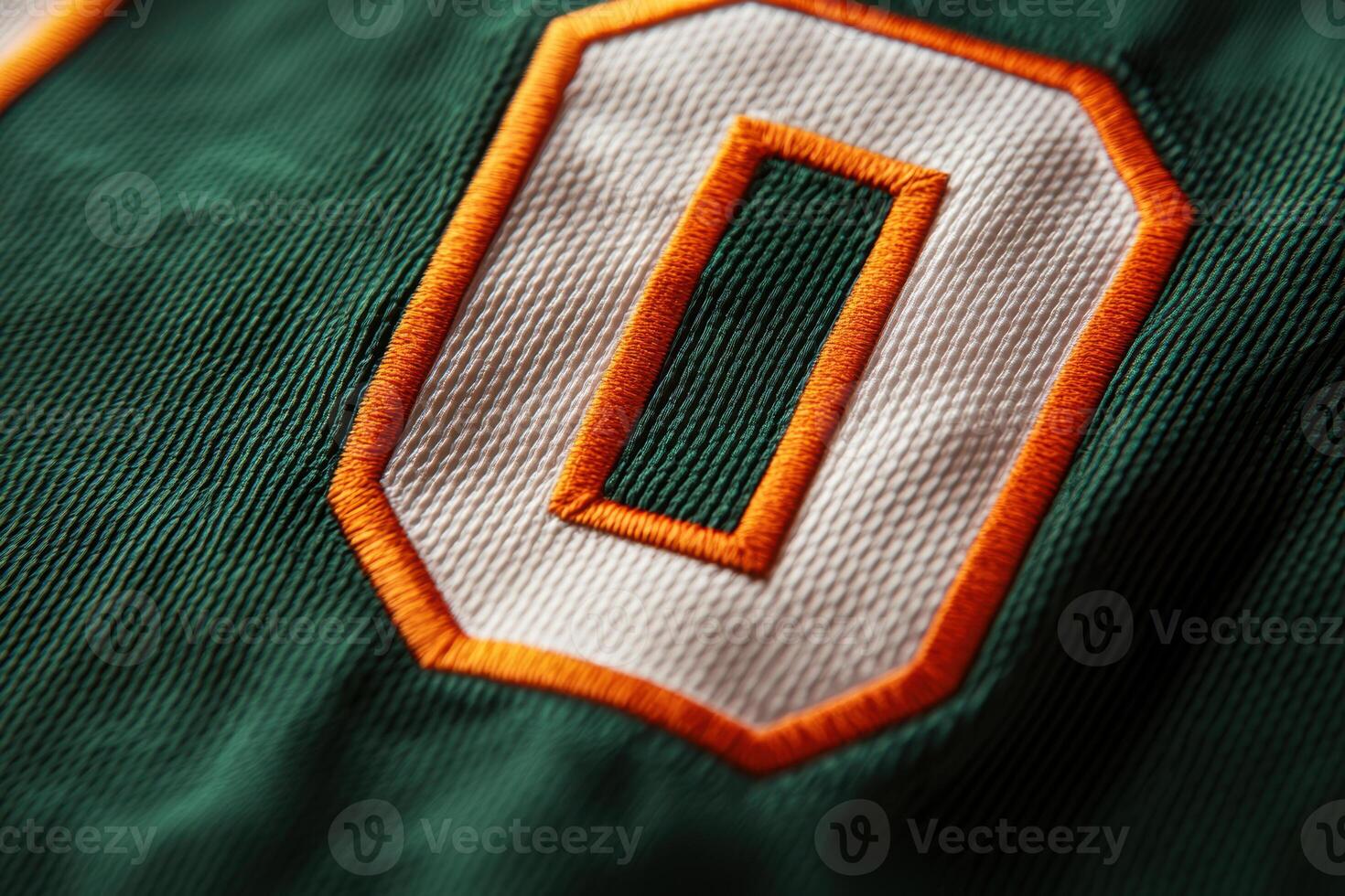 Close-Up of Basketball Jersey Number 21 Highlighting Texture and Stitching Details for Design Purposes photo