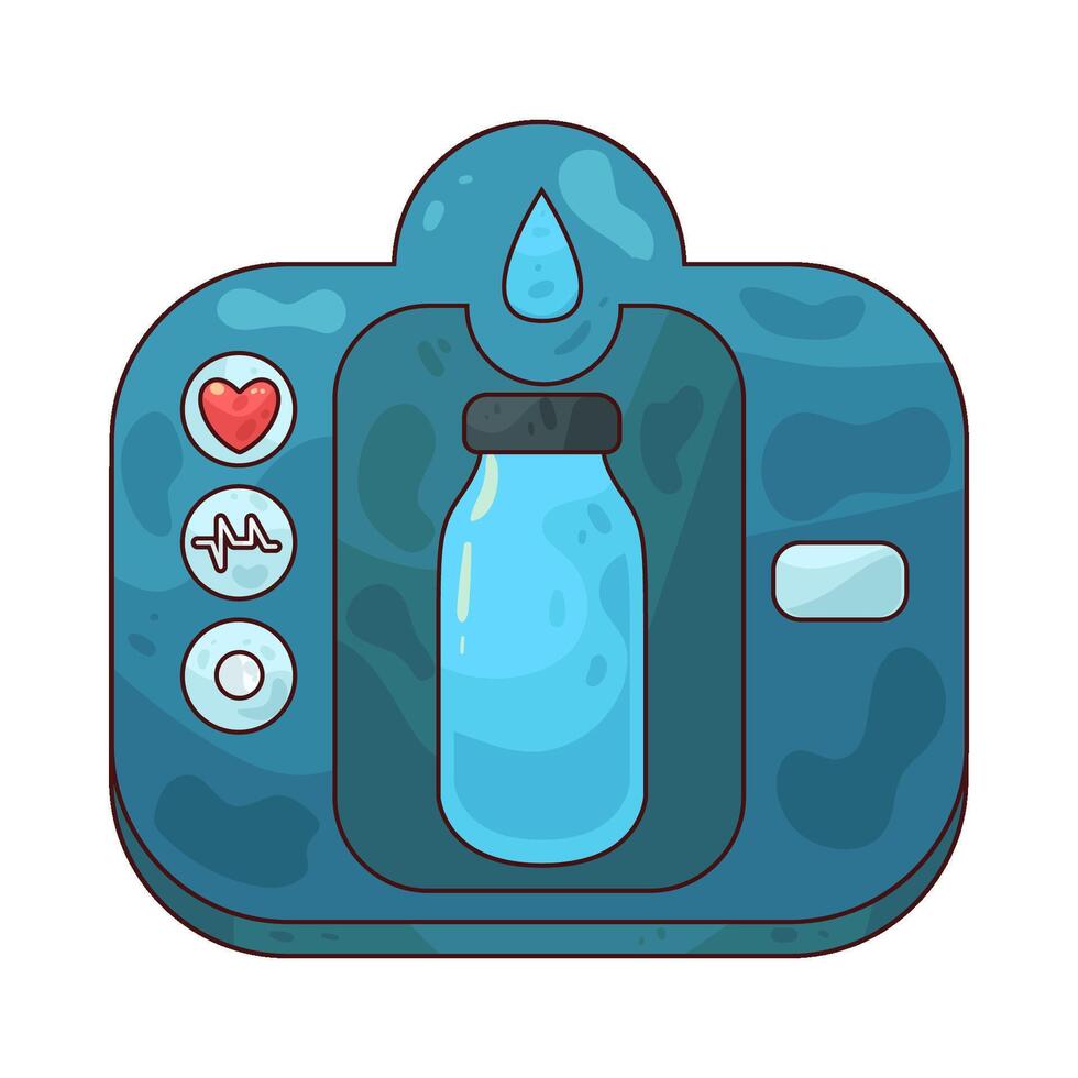 Hydration Tracker illustration vector