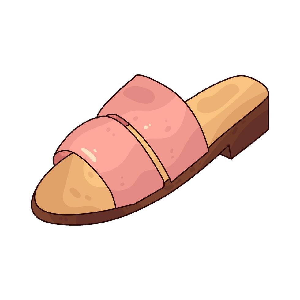 illustration of sandals vector