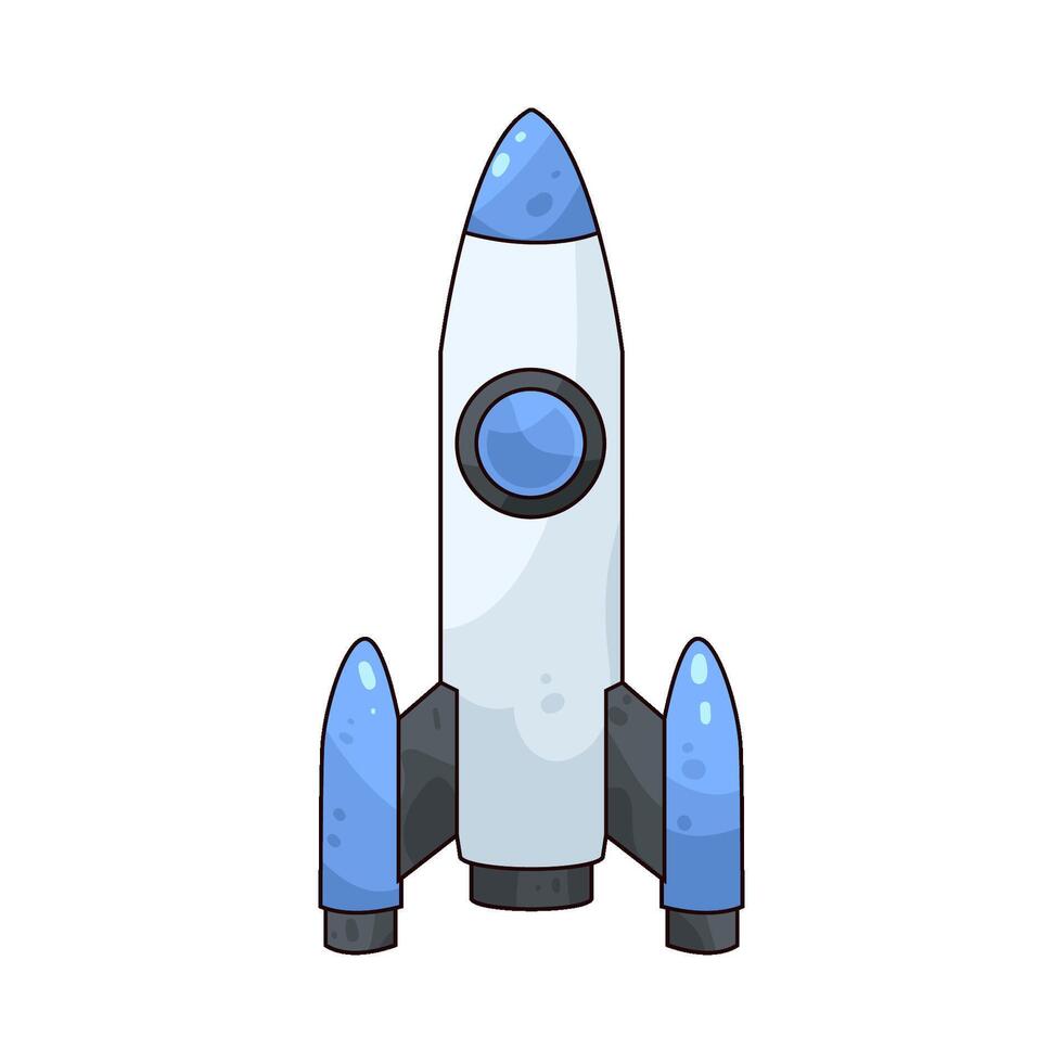 illustration of a rocket vector