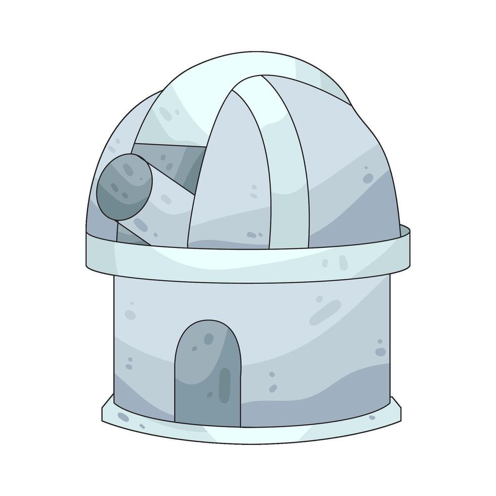 illustration of Observatory vector