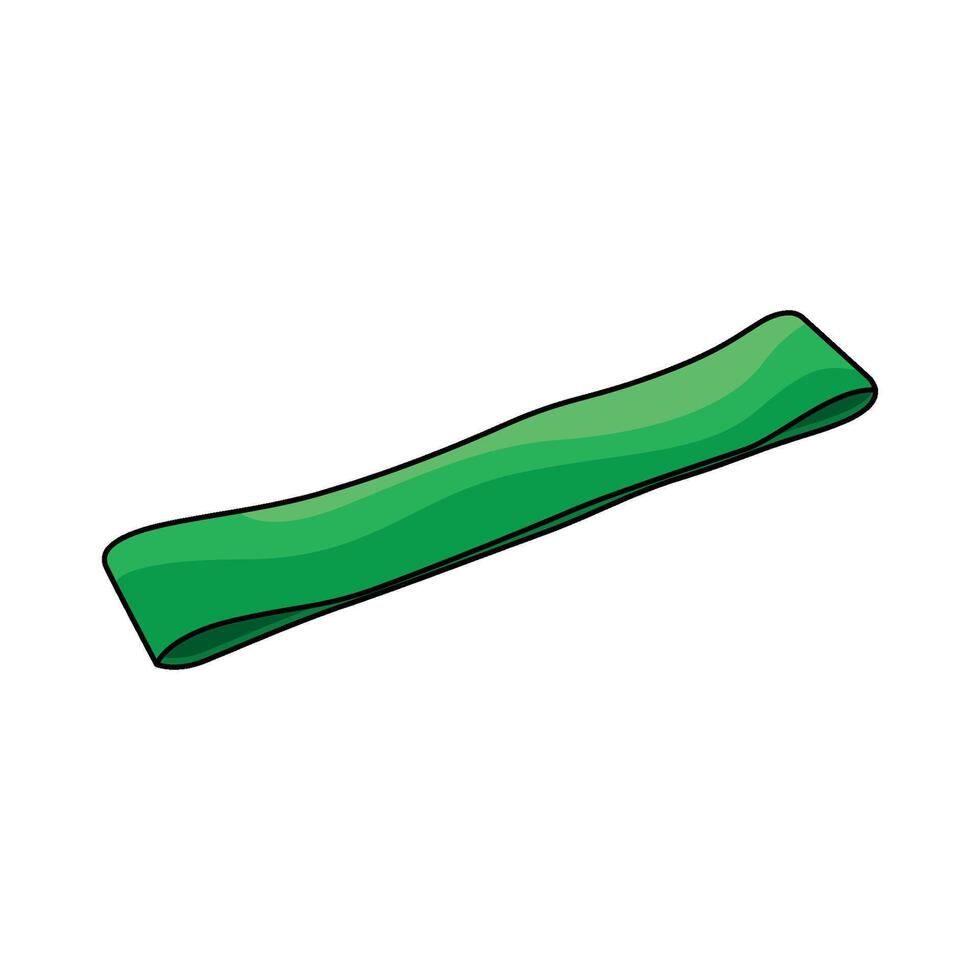 illustration of Resistance Bands vector