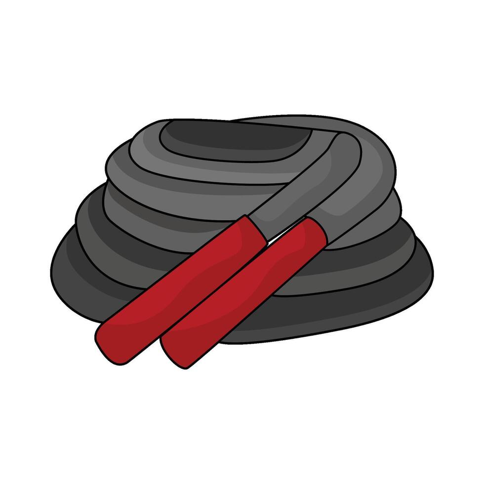 illustration of Battle Rope vector