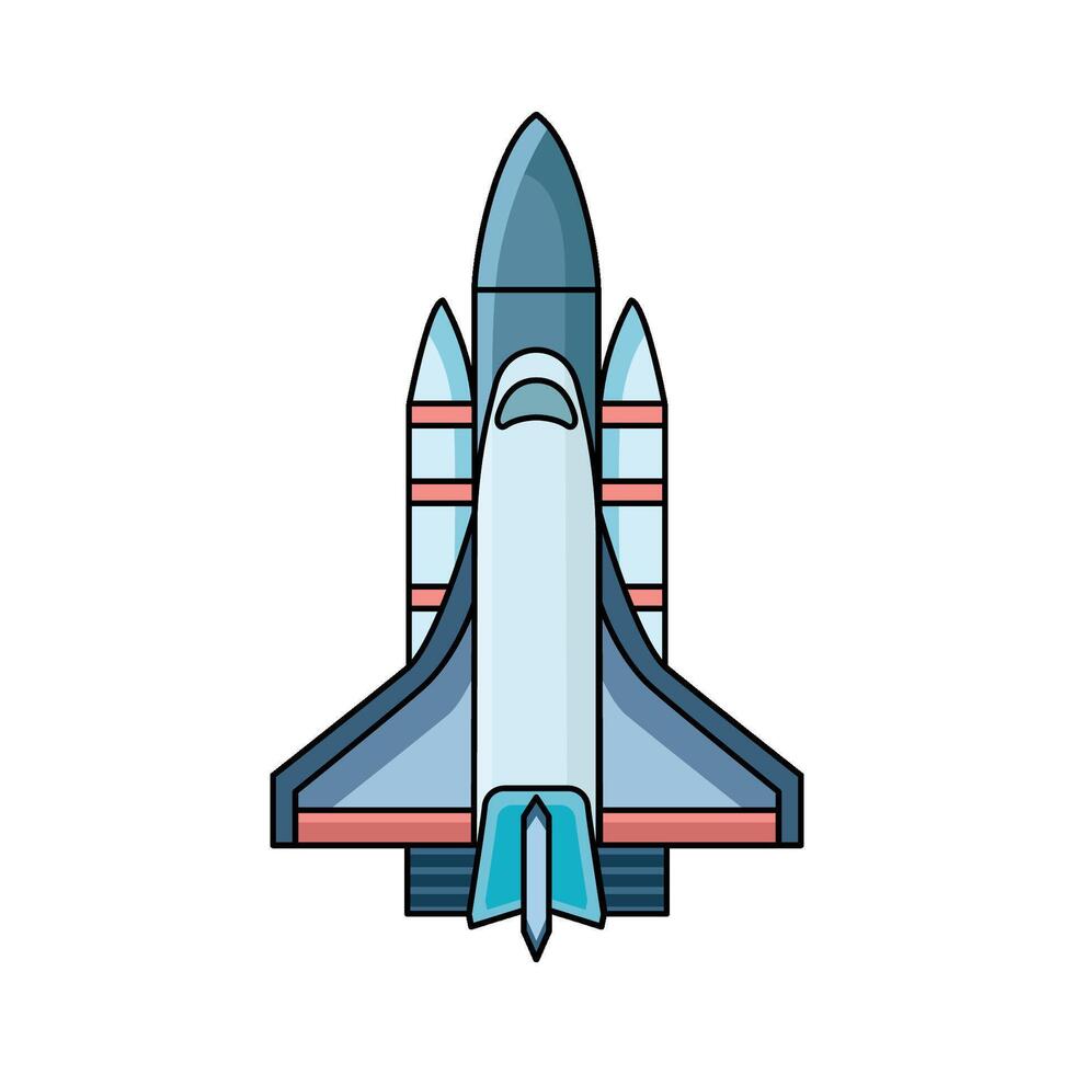 Space Shuttle illustration vector