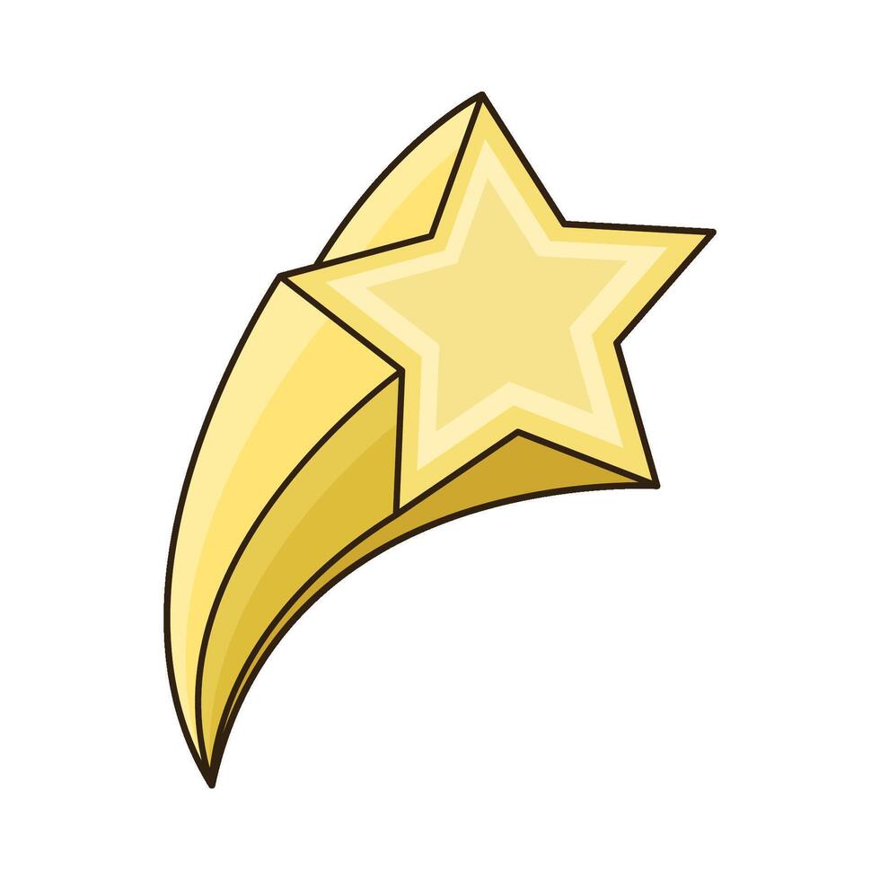Shooting Star illustration vector