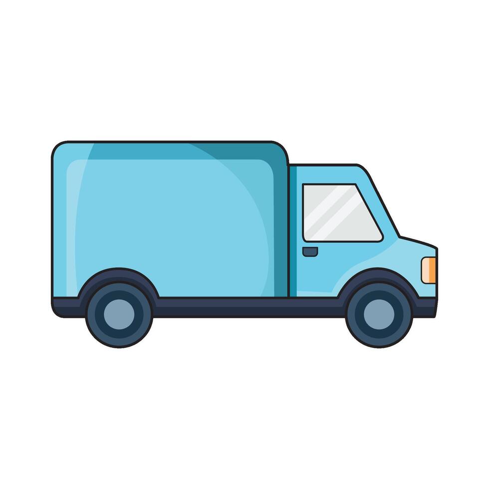 Delivery Van illustration vector