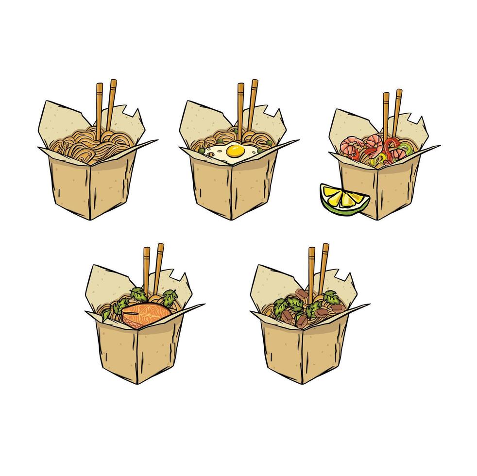 Tea bag silhouette icons illustration vector