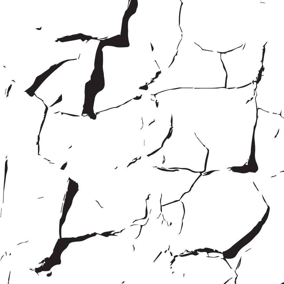Cracked wall grunge background for urban design themes vector