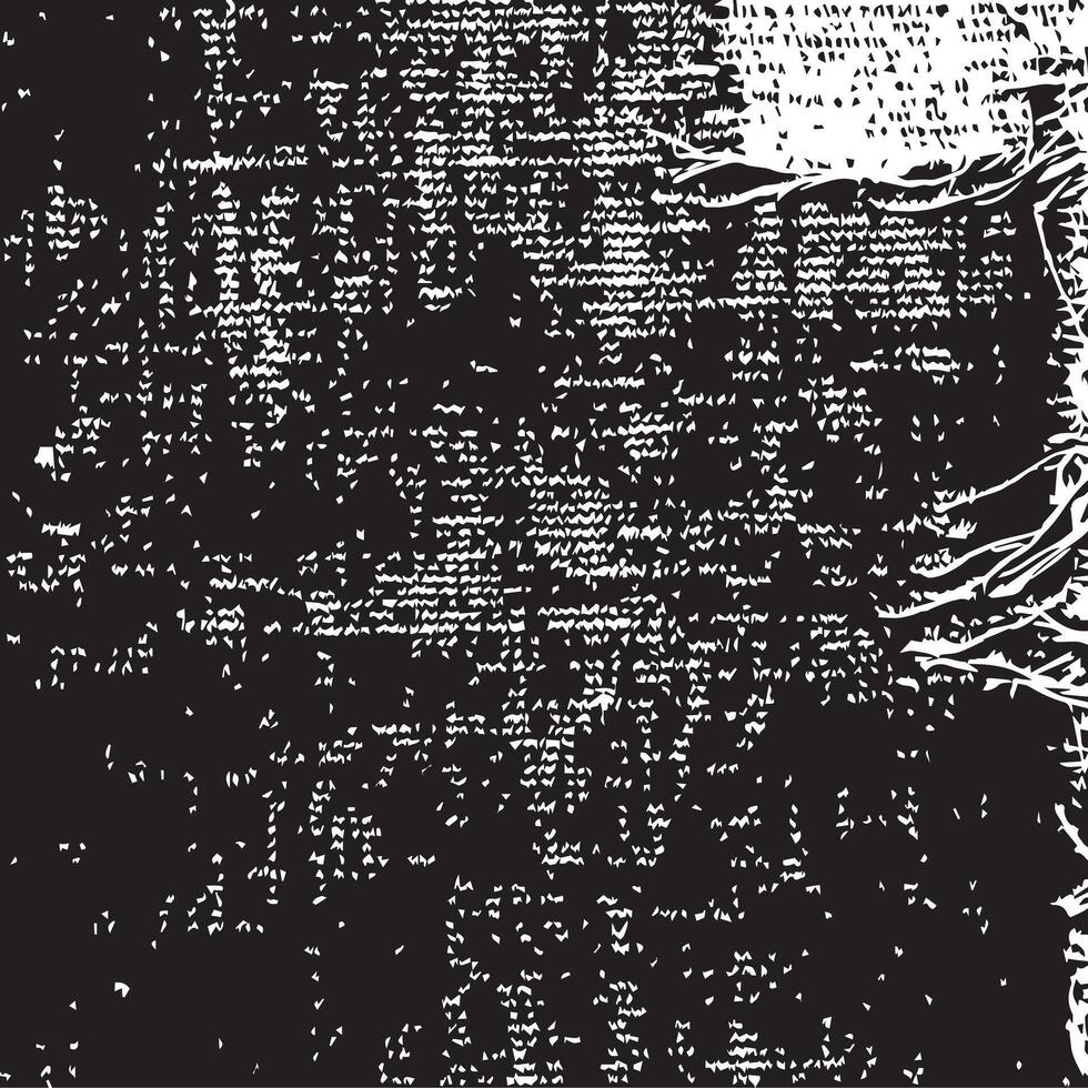 Smudged and dirty grunge texture for bold digital artwork vector