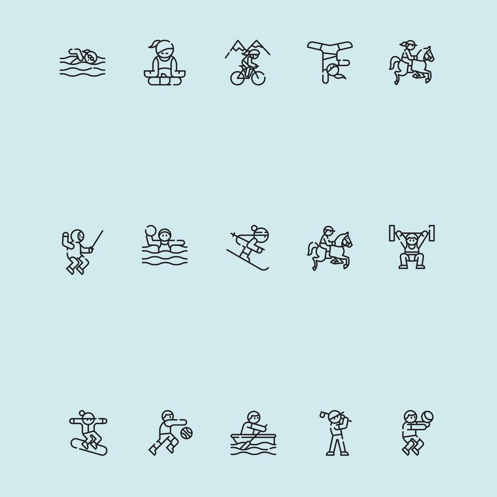 New metaverse and virtual space icon set vector
