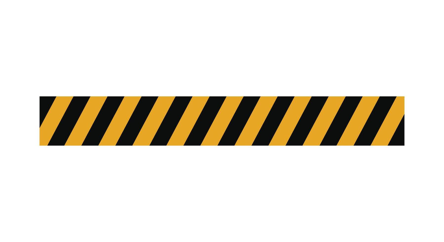 caution yellow stripe warning safety design template vector