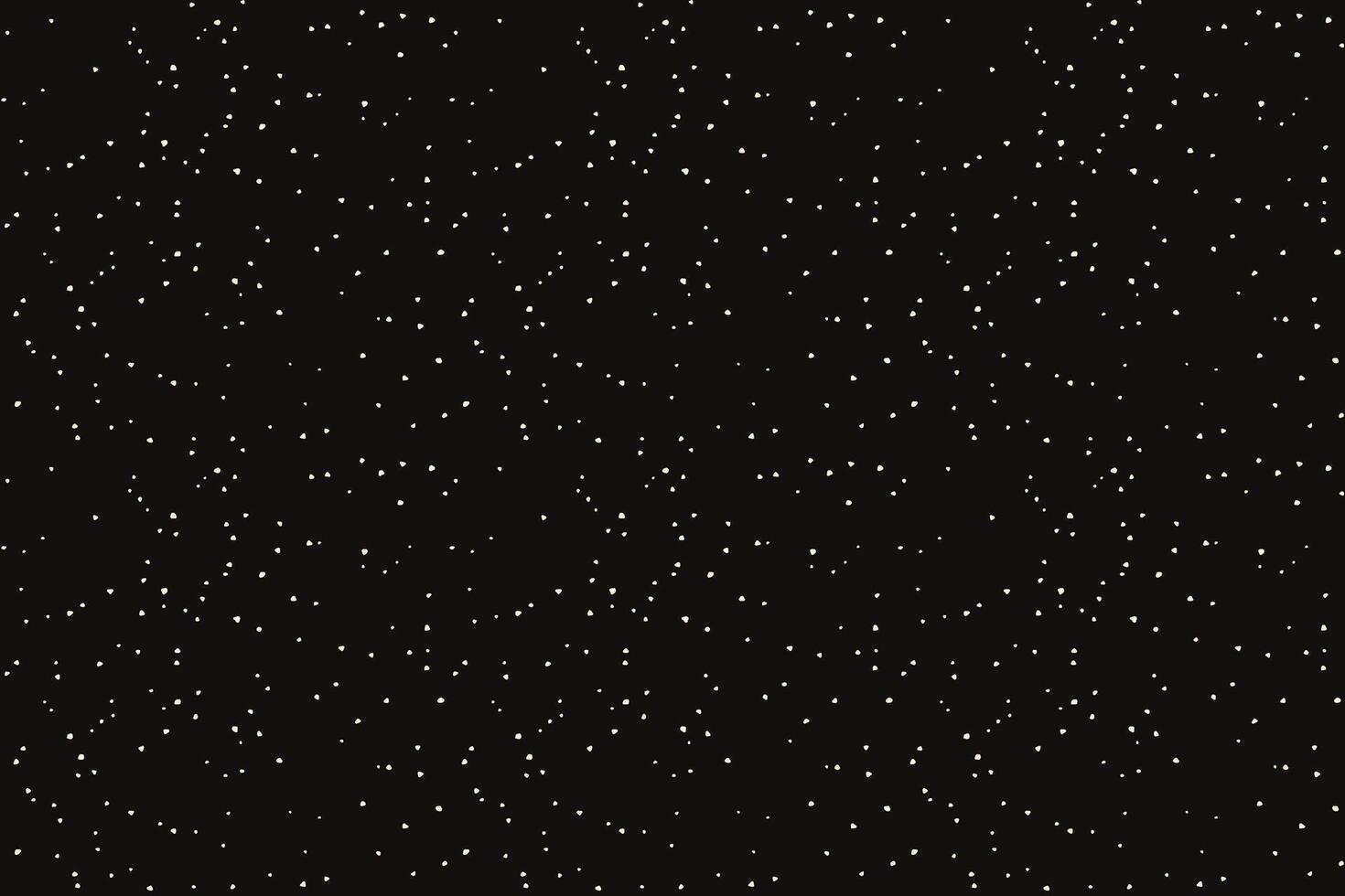 Minimalist seamless pattern of tiny white dots scattered on a black background. Simple and versatile design suitable for fabric, wrapping paper, stationery, and modern decorative projects. vector