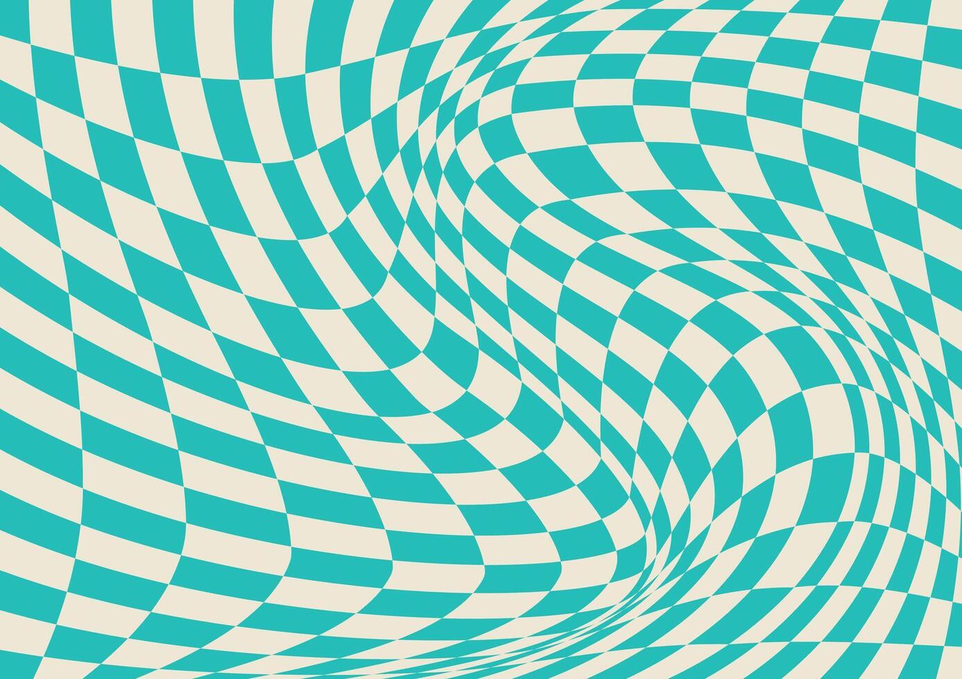 Psychedelic checkerboard texture. vector