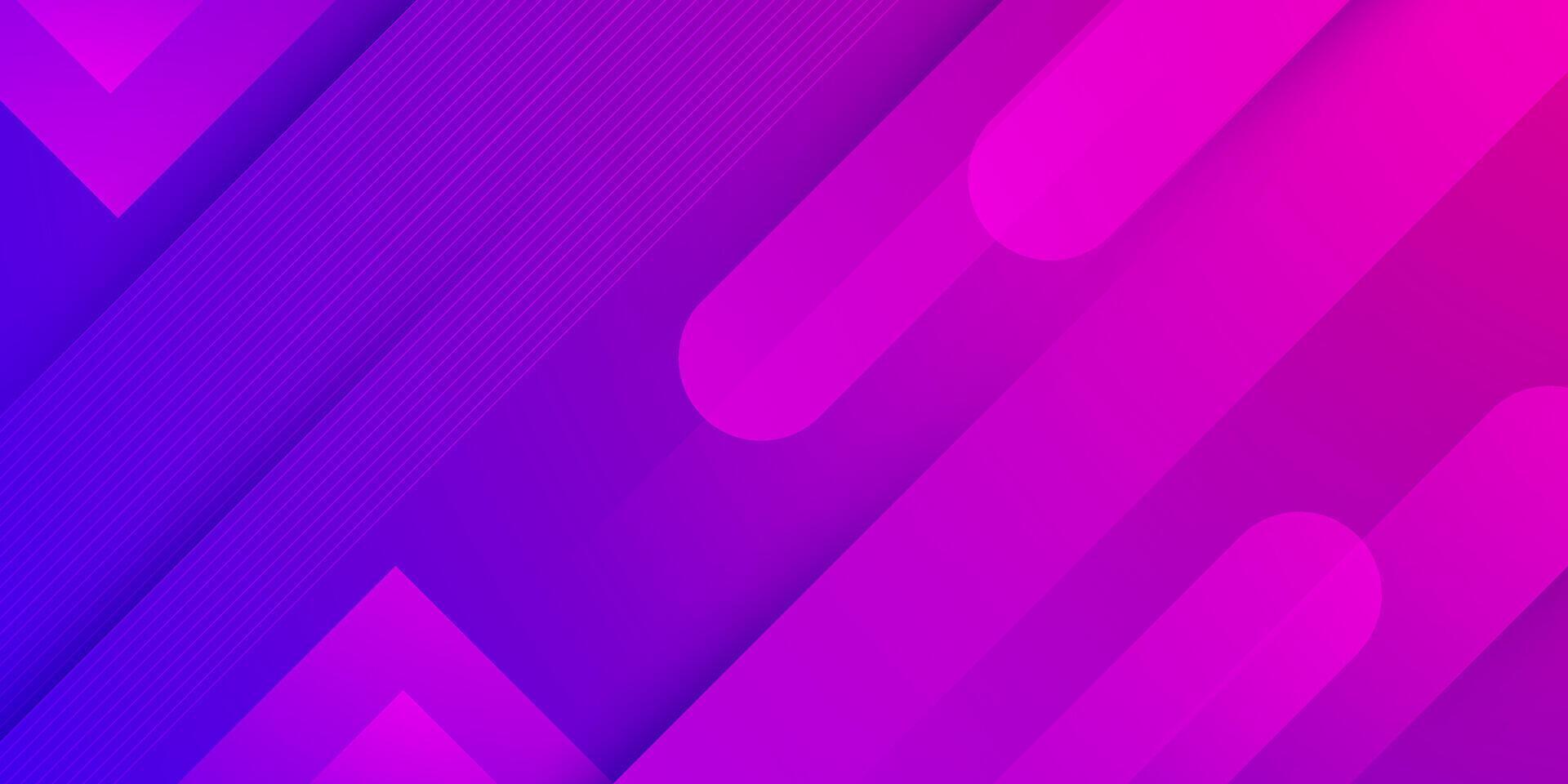 Abstract colorful purple dynamic shapes background. Overlap square pattern design. vector