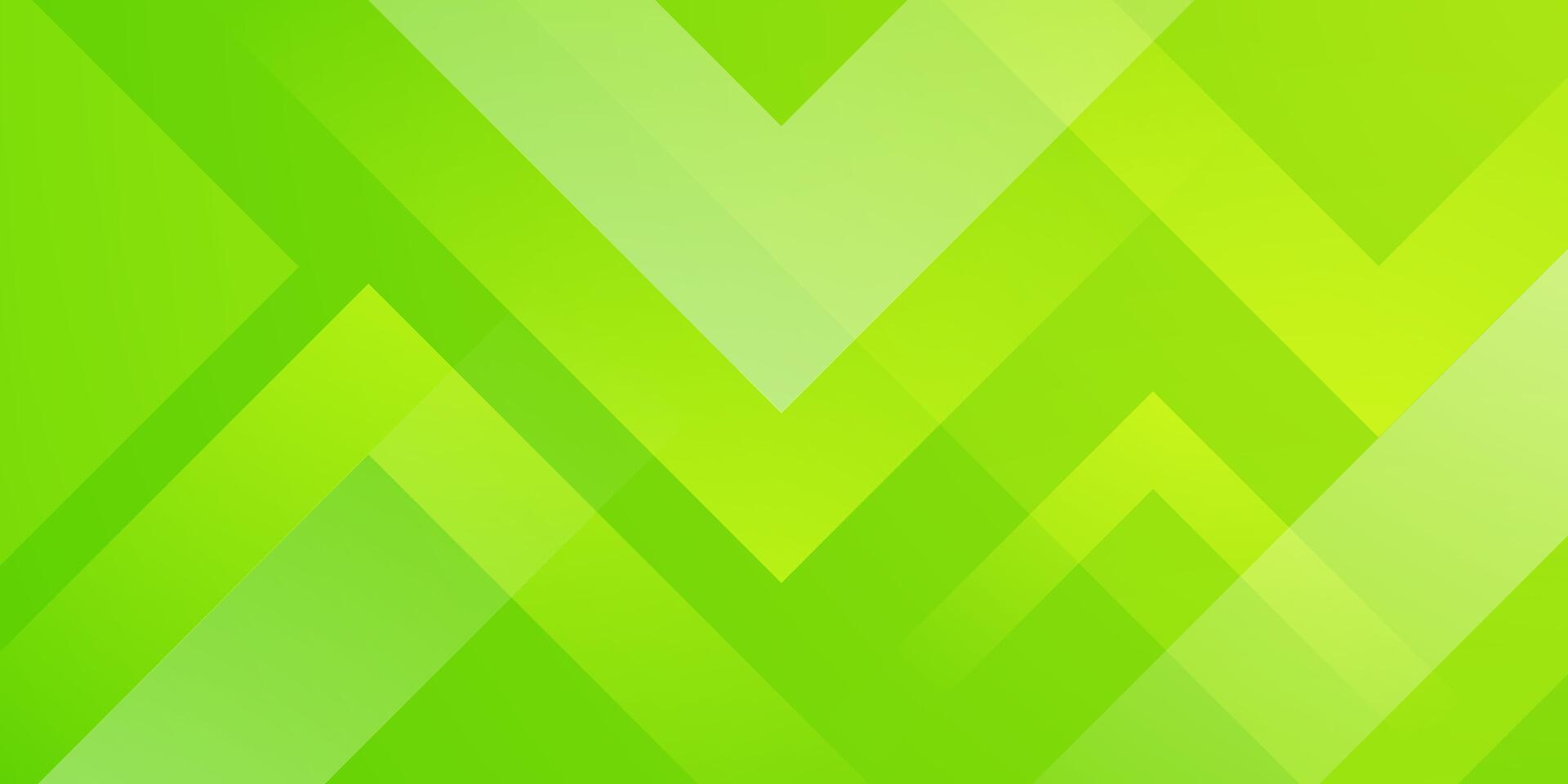 Abstract colorful bright green background. Triangle overlap shapes pattern. vector