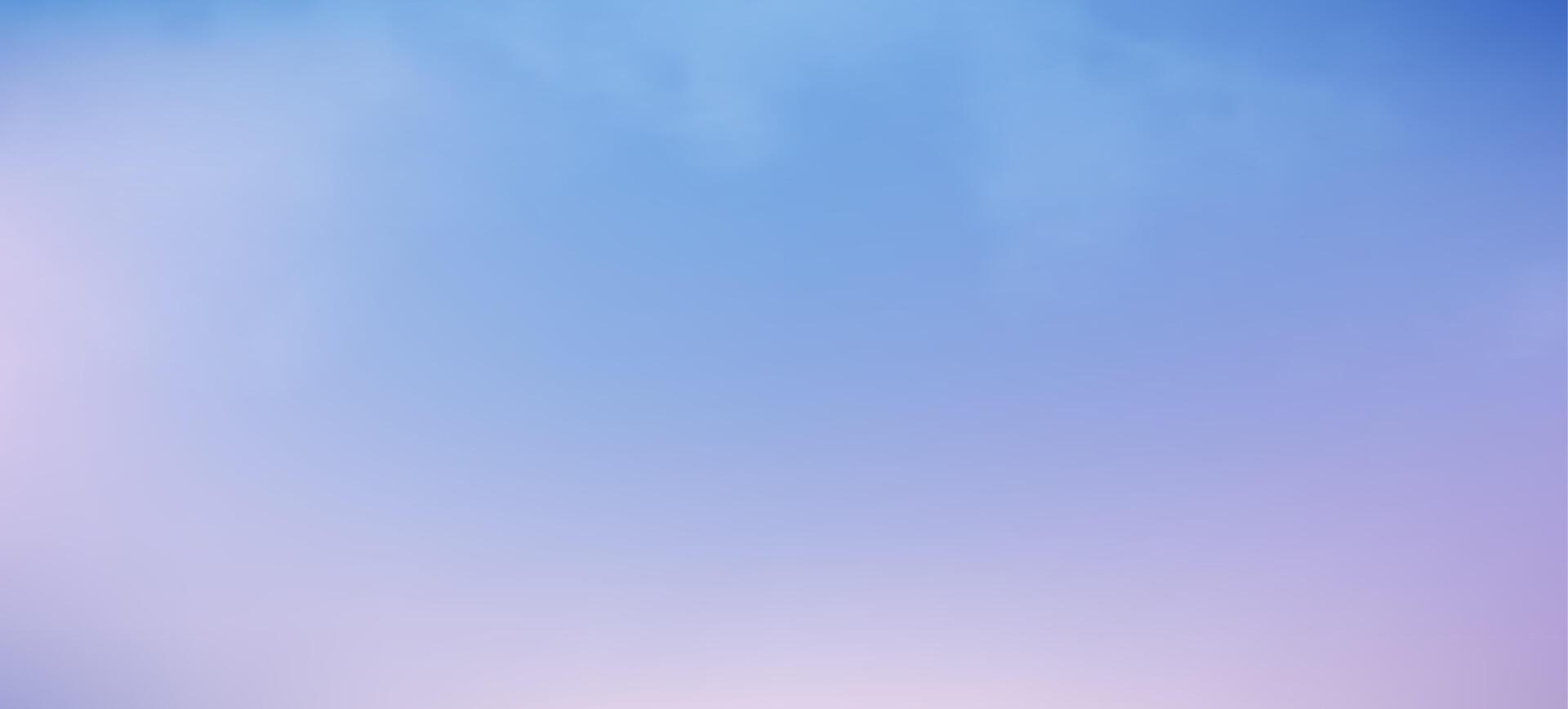 Modern blue backgrounds with clouds. Header banner. Bright abstract presentation backdrop. illustration vector