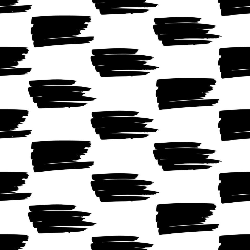 Seamless pattern with marker scribbles on background. illustration vector