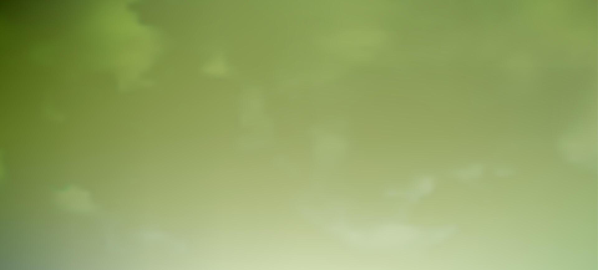 Modern green gradient backgrounds with clouds. Header banner. Bright abstract presentation backdrop. illustration vector
