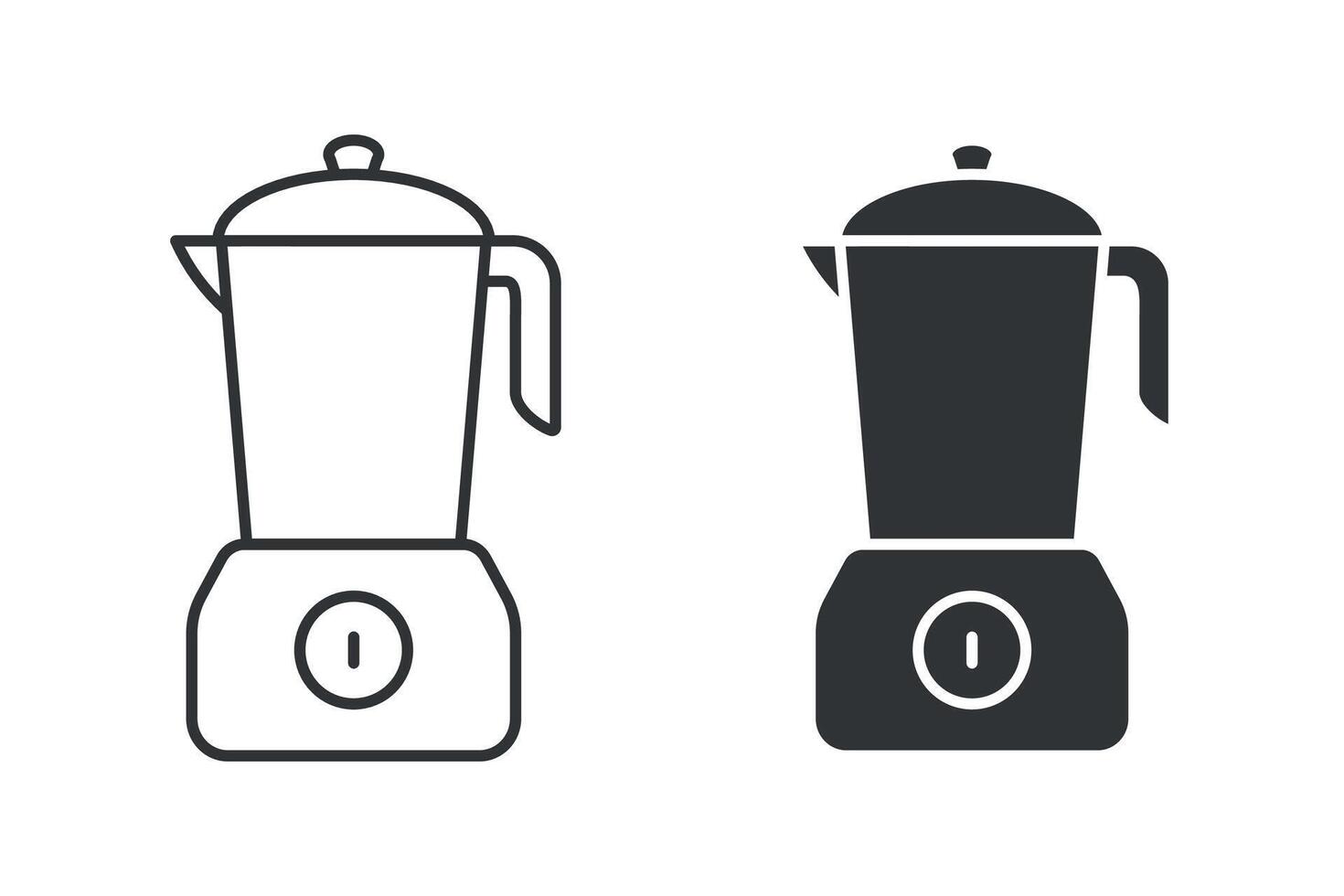 Blender icon on white background. art image illustration, isolated on white background. vector