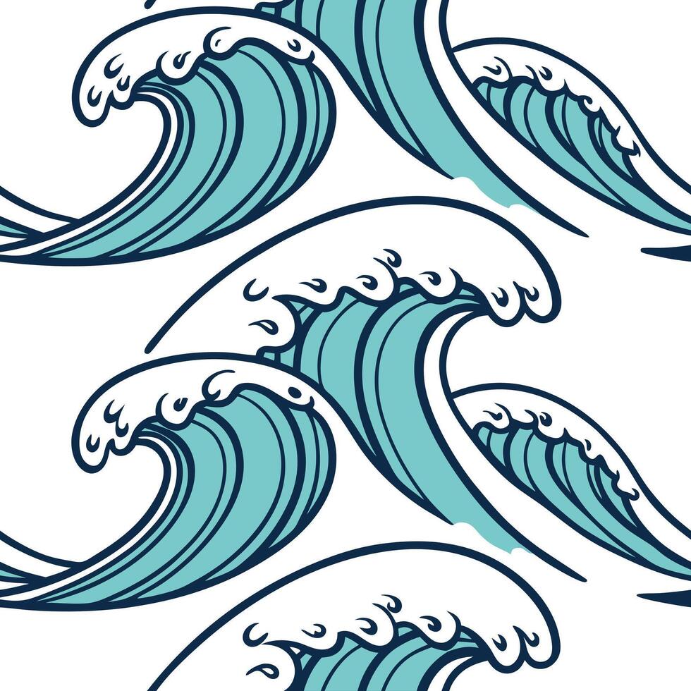 Abstract Colorful Waves Calendar Clean vector