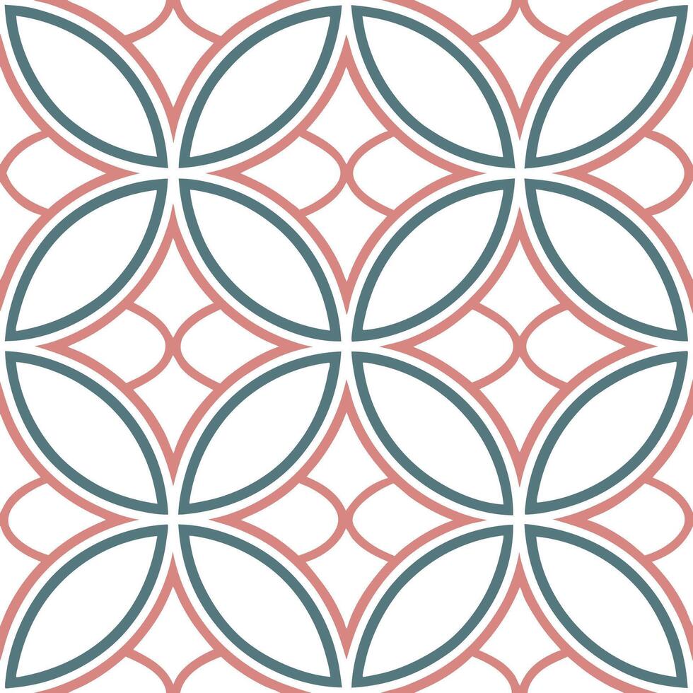 Abstract gradient circle tile pattern with fluid transitions on white background for a dynamic visual experience Clean vector