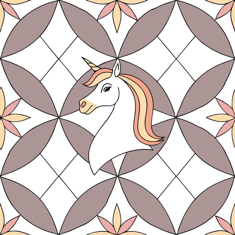 Align reflective prism lines form swirling color morphs ensure white separation zones deliver advanced seamless holographic tile arrangement Clean vector