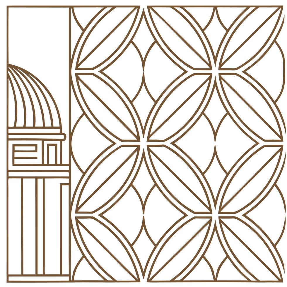 Art deco seamless pattern with metallic lines for modern luxury Clean vector
