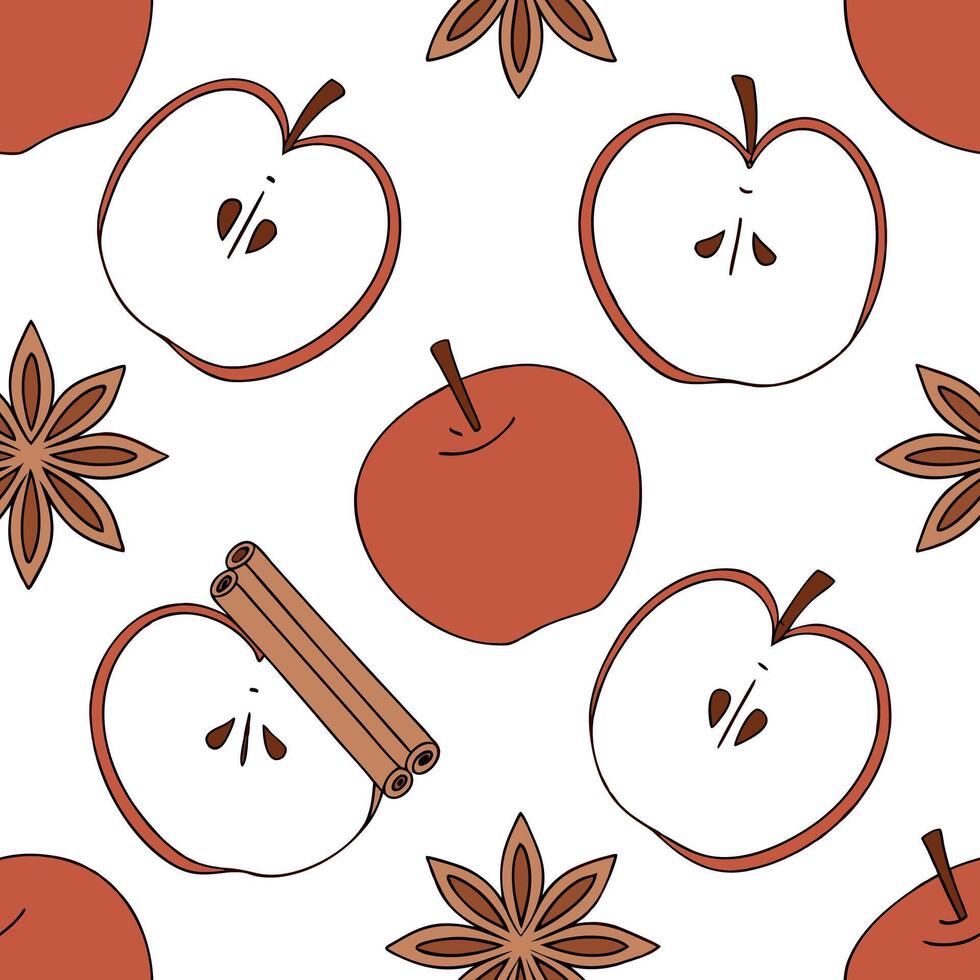 Autumn warmth seamless tile pattern with cozy blankets and golden maple leaves for inviting home decor Clean Set 11 vector