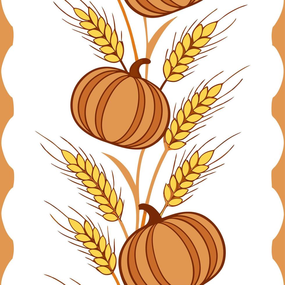 Autumn warmth seamless tile pattern with cozy blankets and golden maple leaves for inviting home decor Clean Set 12 vector