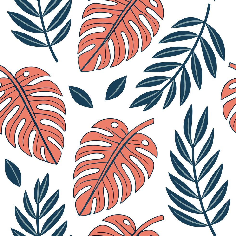 Bohemian poinsettia seamless tile pattern with vibrant red blooms and intricate leaf details on white background ideal for eclectic spaces Clean vector