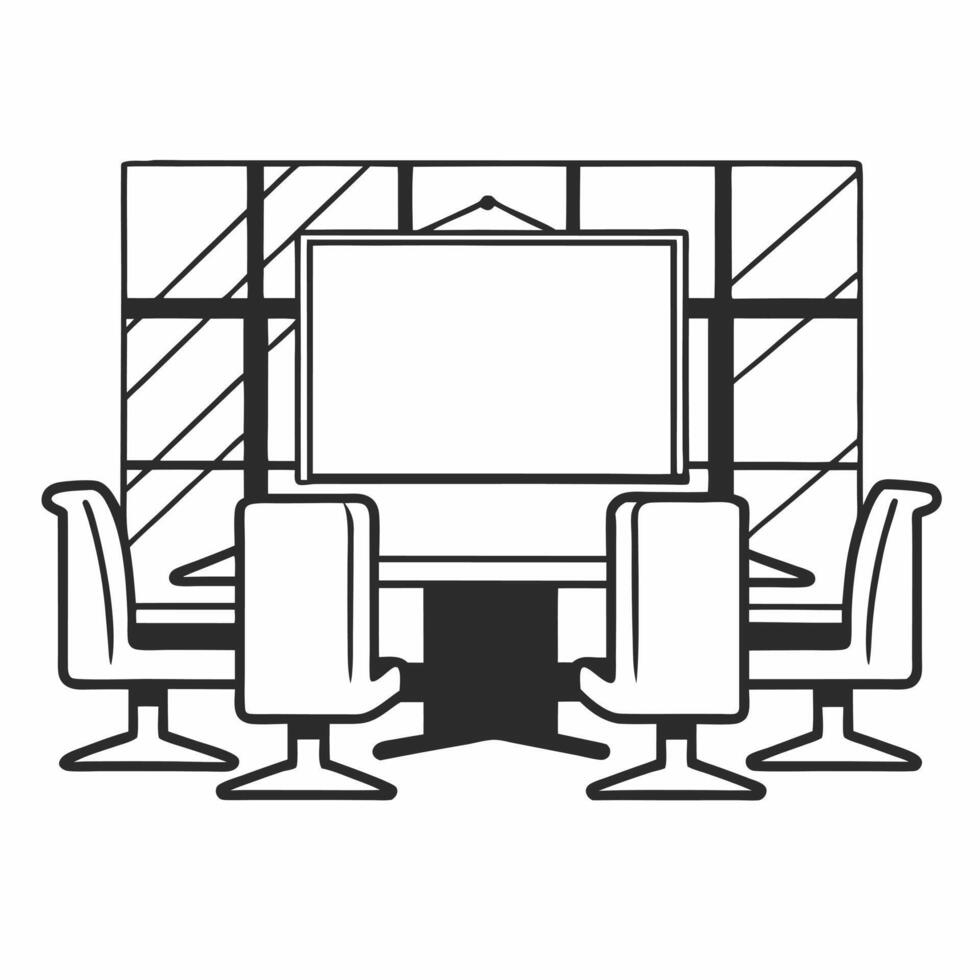Candid Business Meeting with Coupon Strategy Clean vector