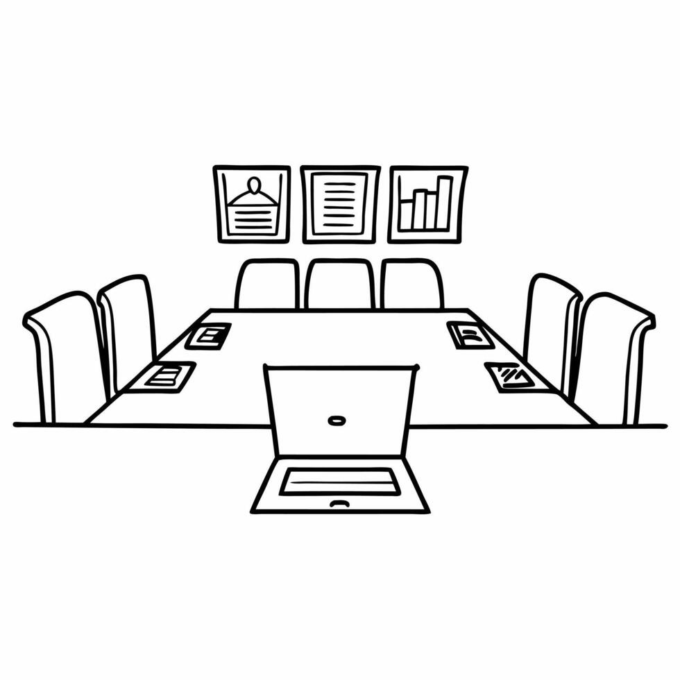 Candid Business Meeting on Cash Flow Strategies Clean vector