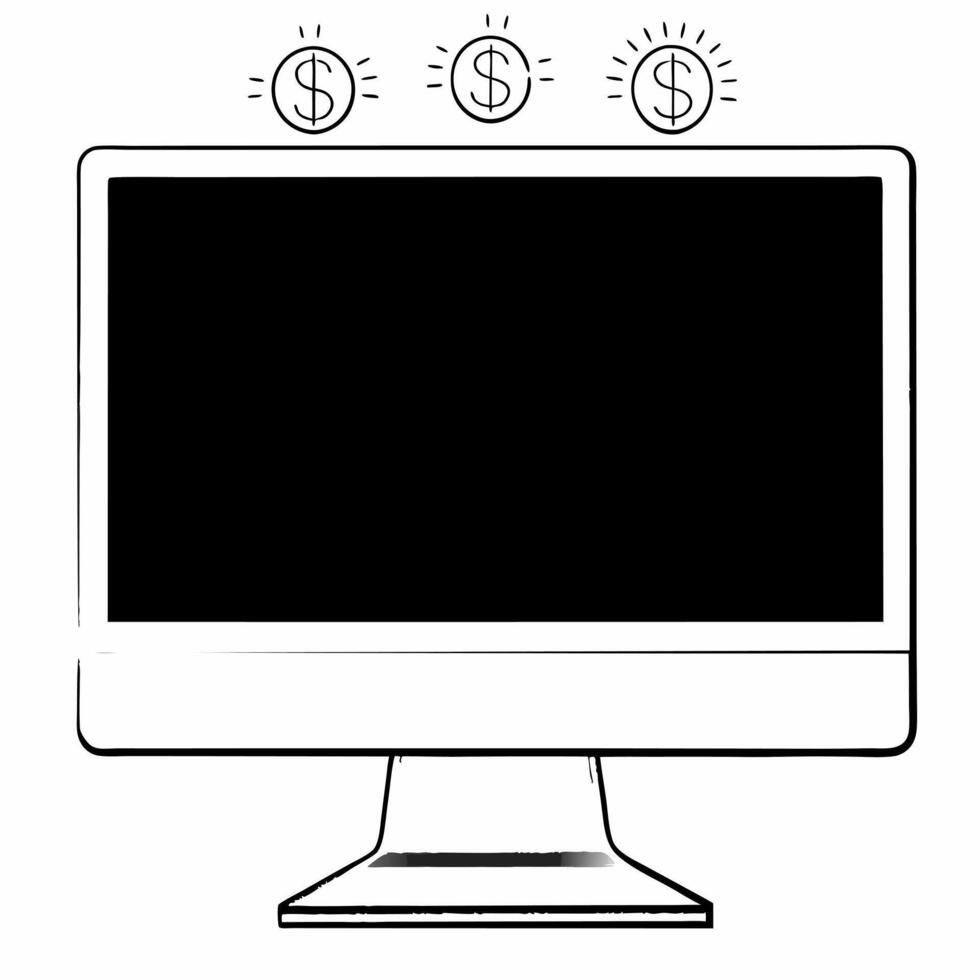 Candid Home Office Work Clean vector