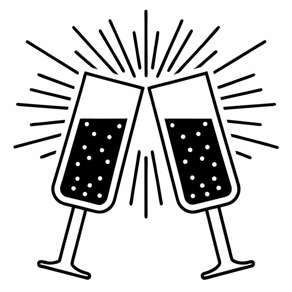 Candid Toast at Midnight Clean vector