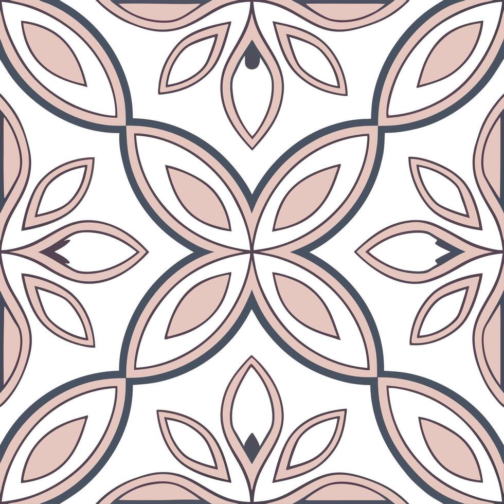 Conceive patterned tile set fusing ephemeral tribal elements mirrored lines moderate color use pristine white areas Clean vector