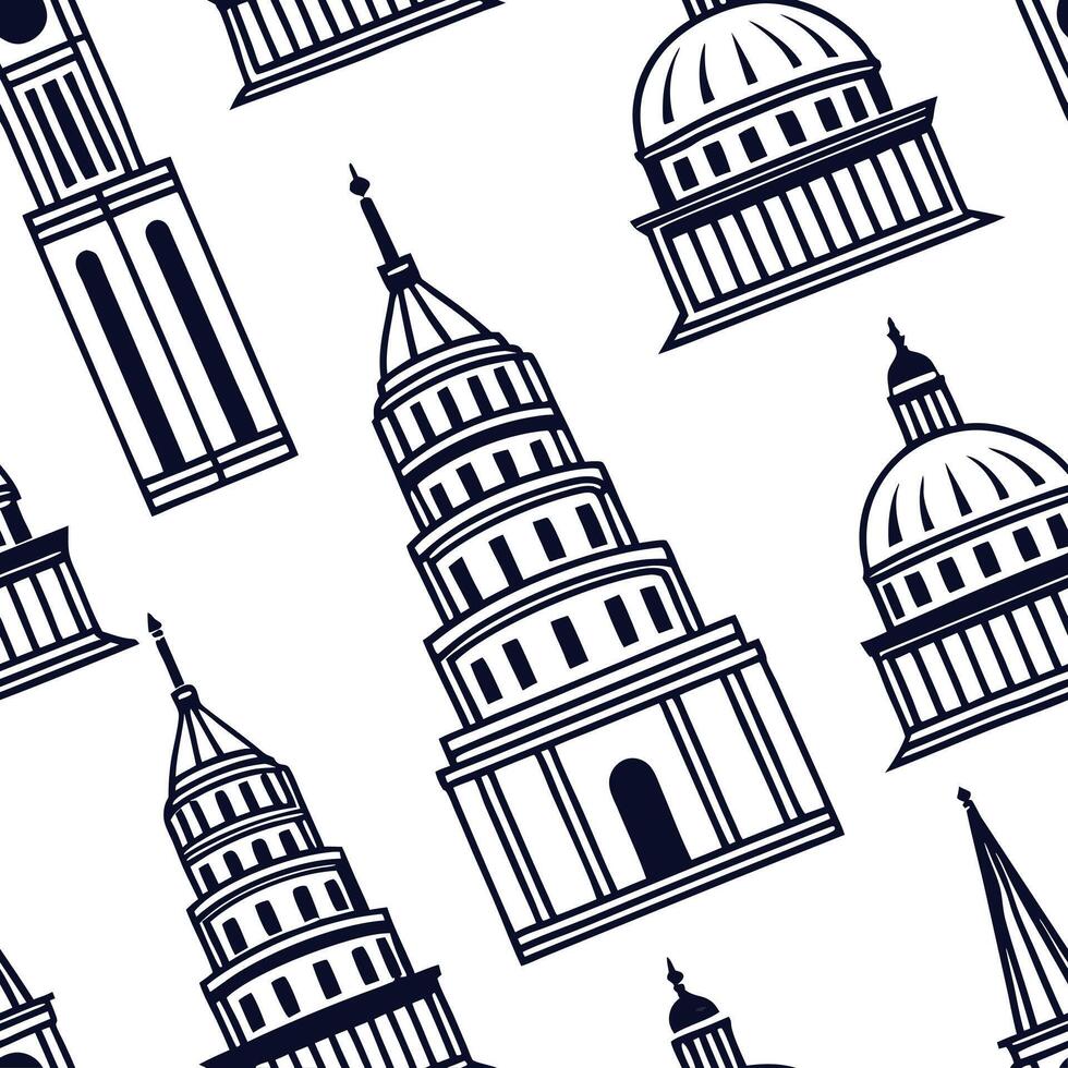 Craft modern seamless tile patterns featuring cultural themes textured elements and clear white space for professional use Clean vector