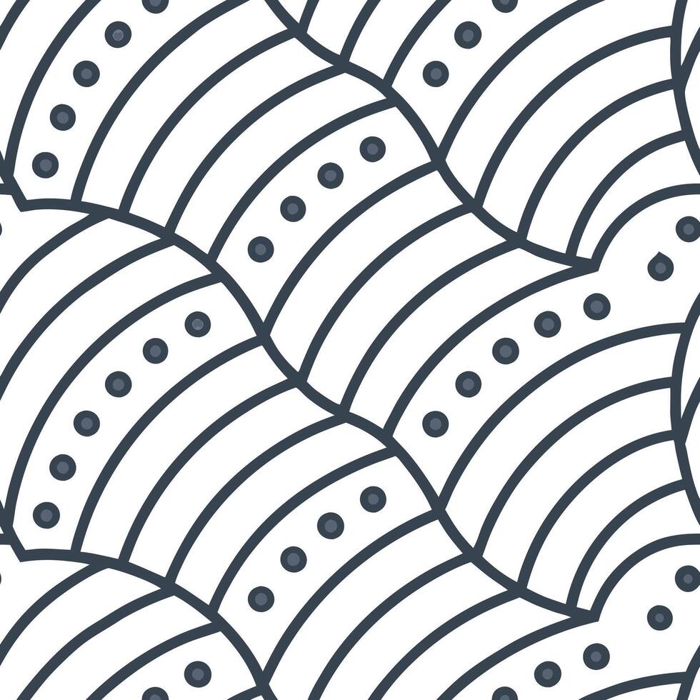 Craft oscillating wave arcs layered with minimal circuit markers separated by broad white emptiness for futuristic clarity Clean vector