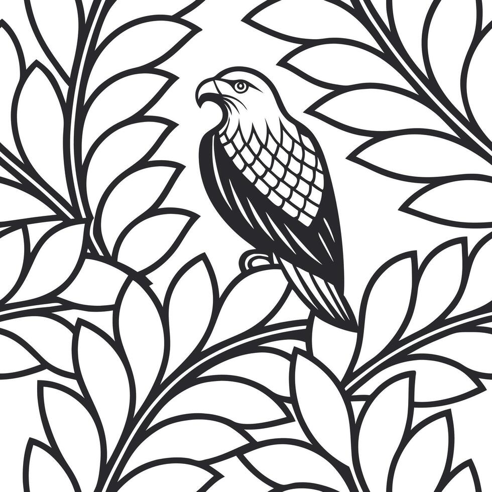 Create a cultural inspired seamless tile pattern with vintage weaves featuring sharp contrasts and detailed edges Clean vector