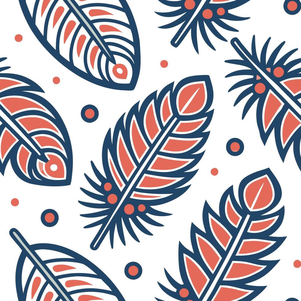 Create seamless pattern using South American tribal designs with vibrant colors and organic shapes for modern tiles Clean vector