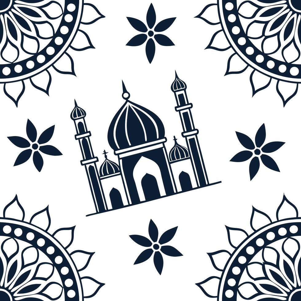 Create seamless tile patterns using ethnic repeats and isolated white backgrounds perfect for digital marketing and product branding Clean Set 2 vector