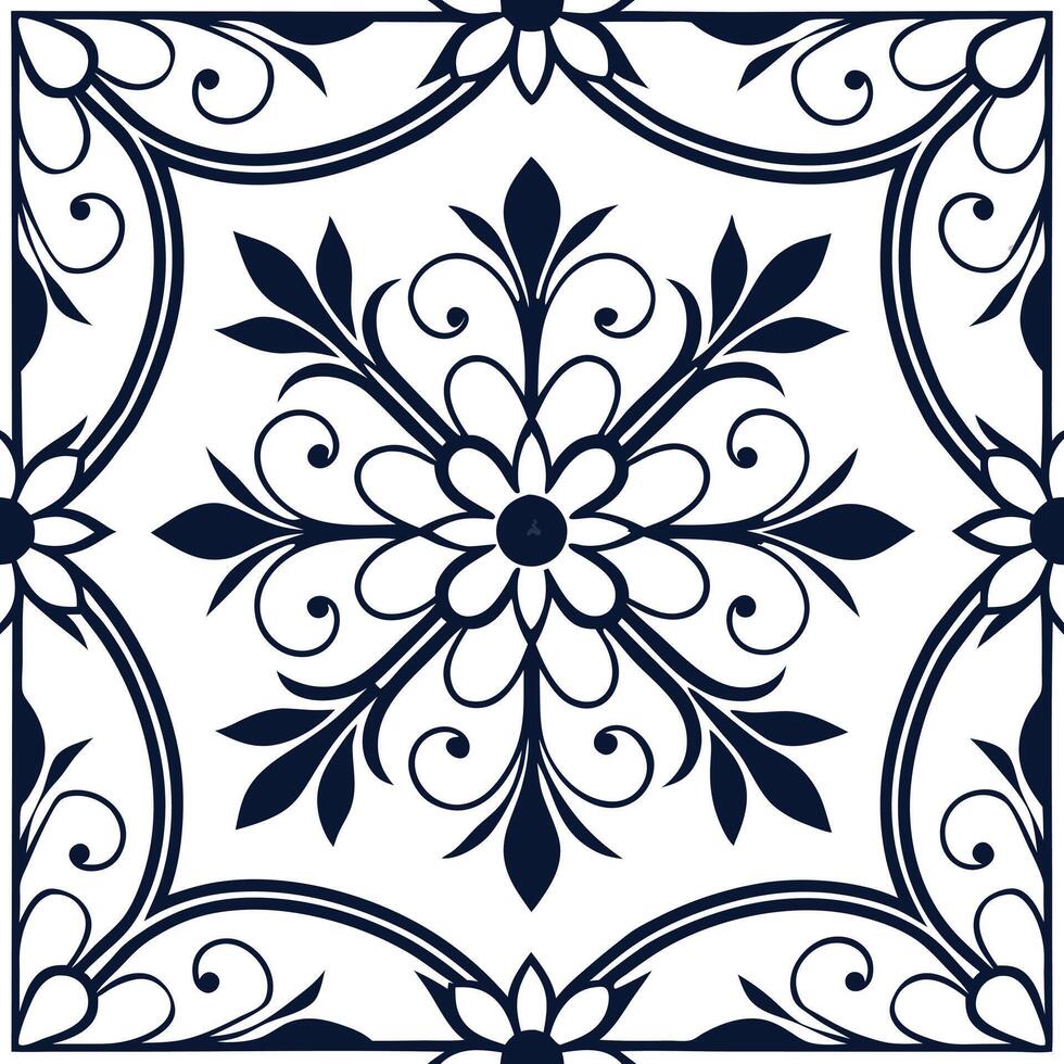 Curate detailed baroque style frame compositions elegant tile layouts balanced aesthetics seamless pattern for luxury appeal Clean vector